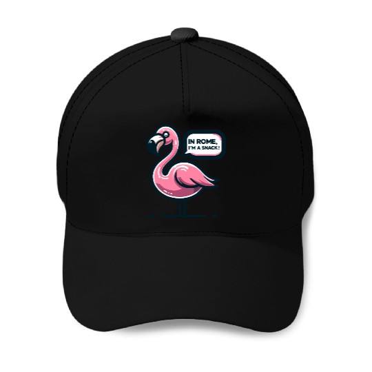 Flamingo Roman History Roman Empire Cuisine Baseball Caps