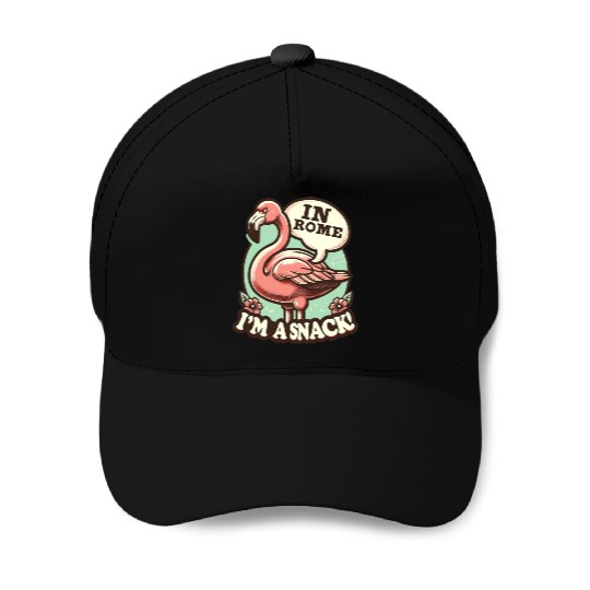 Flamingo Roman History Roman Empire Cuisine Baseball Caps