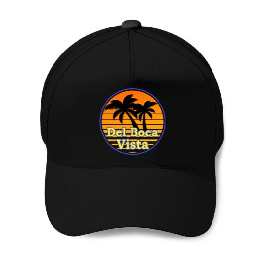 Del Boca Vista Baseball Caps