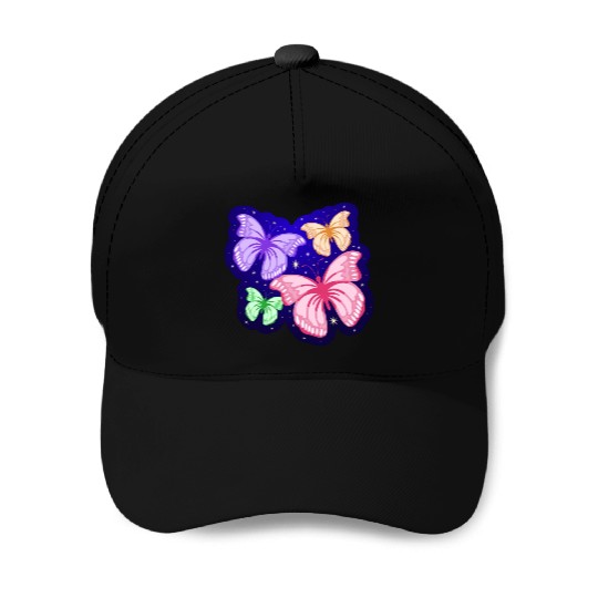 Cute Butterflies Design Baseball Caps