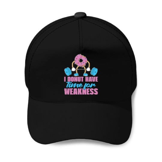 Fitness Donut Donut Gym Baseball Caps