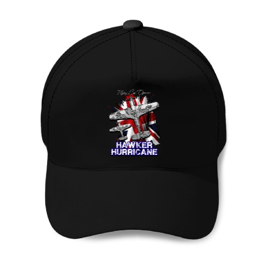 The Hawker Hurricane British single-seater monopla Baseball Caps