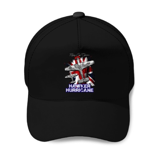 The Hawker Hurricane British single-seater monopla Baseball Caps