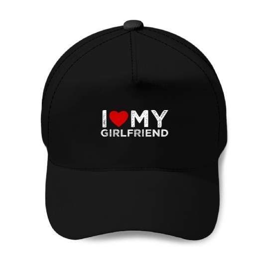 I Love My Friend I He My Friend I Love My Gf Baseball Caps
