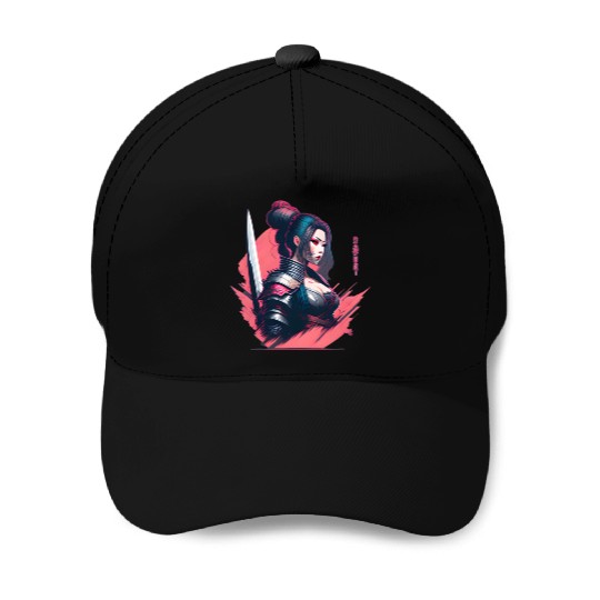 Cyberpunk Samurai Cyberpunk Baseball Caps