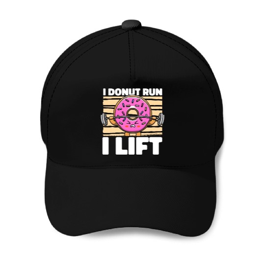 Fitness Donut Donut Gym Baseball Caps