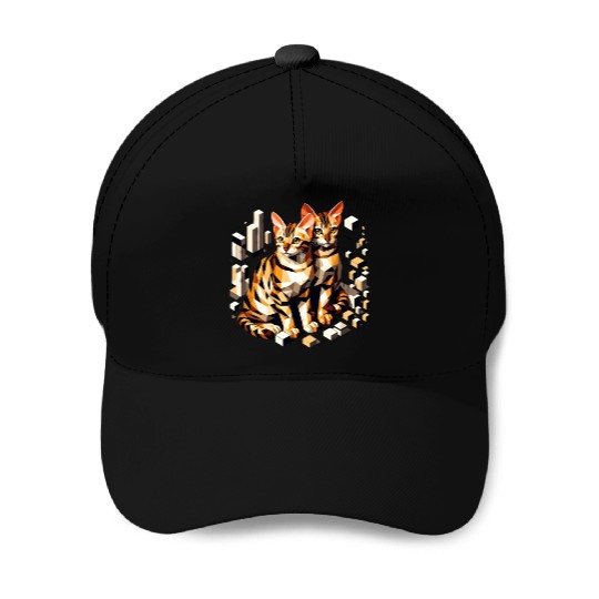 Bengal Kittens Cute Kittys Baseball Caps
