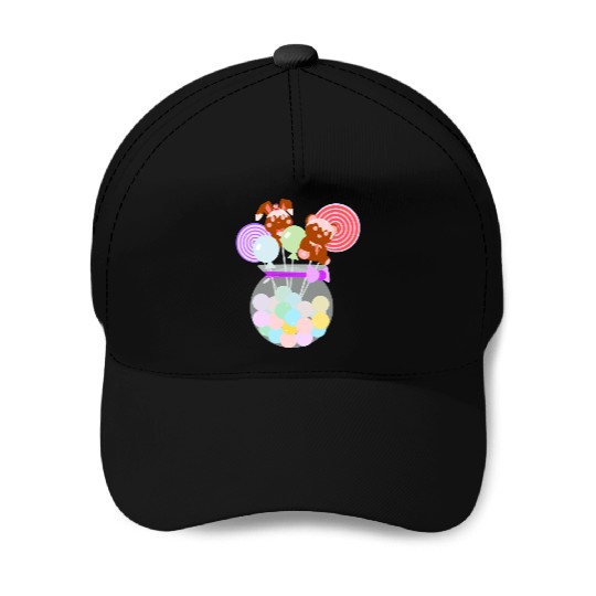 CIRCUS IN SPRING: CIRCUS CANDY JAR Baseball Caps