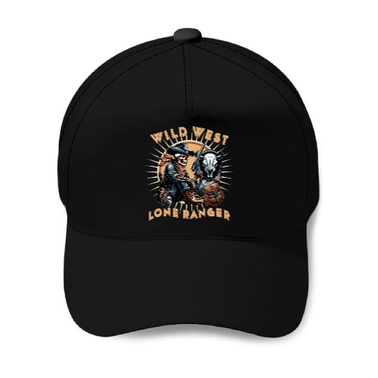 WILD WEST LONE RANGER Baseball Caps