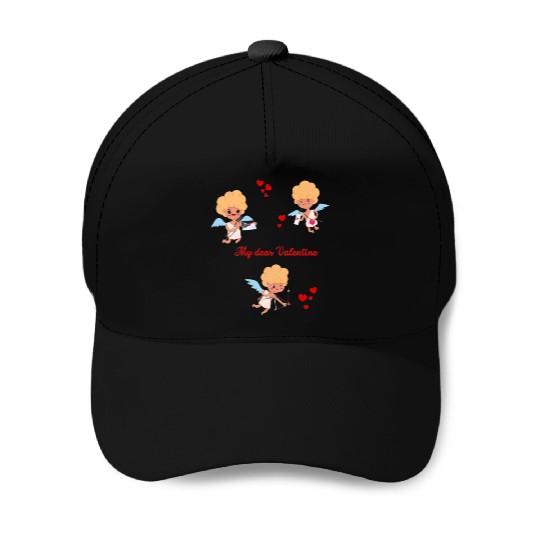 Spread love and Embrace cupid's charm! Baseball Caps