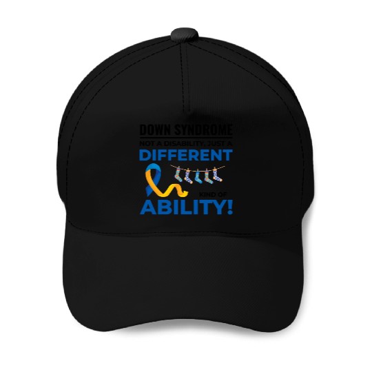 Down Syndrome Awareness Different Ability Baseball Caps