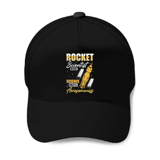 Space Engineer Rocket Scientist Awesomeness Baseball Caps