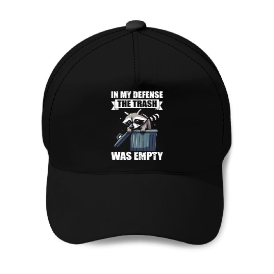 Funny Raccoons Trash Panda Racoon Lovers Baseball Caps