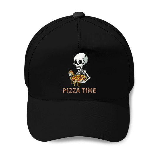 Cheesy Laughs: Pizza Apparel Baseball Caps
