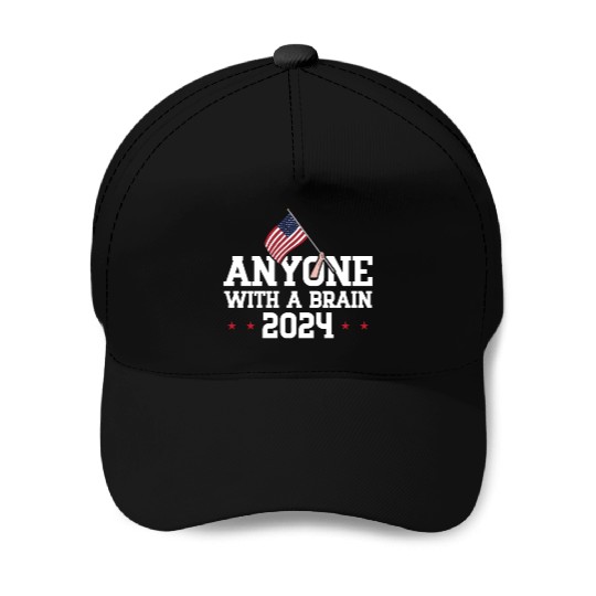 2024 Brain Vote Democracy Anti-Trump Baseball Caps