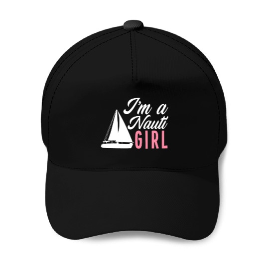 Wordplay Sailor Girl Sailor Sailing Baseball Caps
