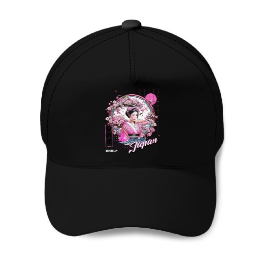 Sakura Serenity Baseball Caps