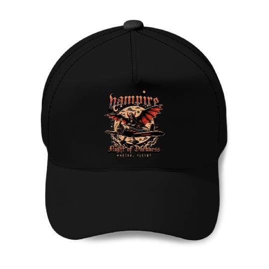Vampire Flight of Darkness Baseball Caps