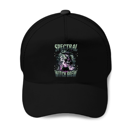 Spectral Witch Brew Baseball Caps