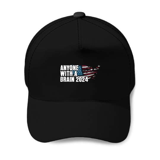 2024 Brain Vote Democracy Anti-Trump Baseball Caps