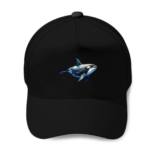 killer whale Baseball Caps