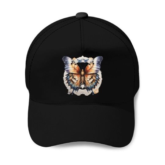 Fantastic beast half butterfly half eagle Baseball Caps