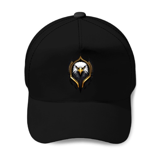 Hacker Eagle Baseball Caps