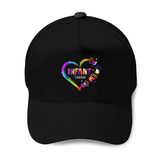 Infant Teacher Appreciation Tie Dye Baseball Caps