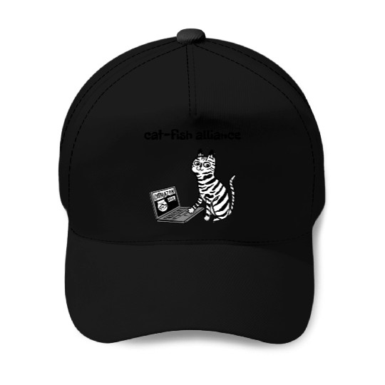 Cat-fish alliance Baseball Caps