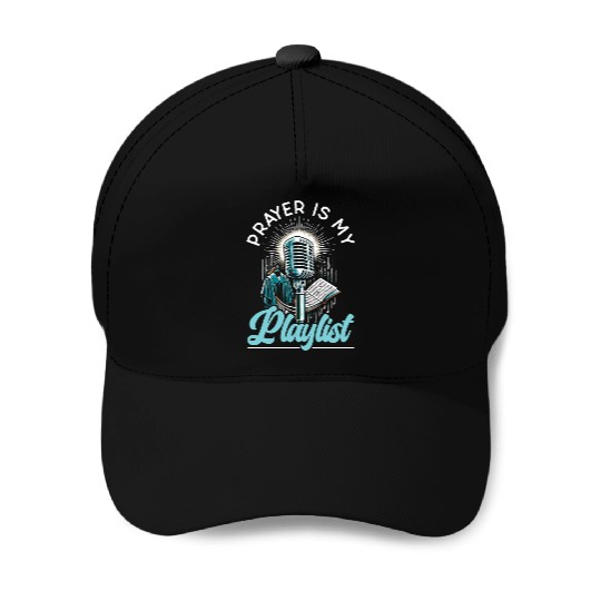 Gospel Music Religious Bible Scripture Christian Baseball Caps