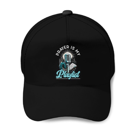 Gospel Music Religious Bible Scripture Christian Baseball Caps