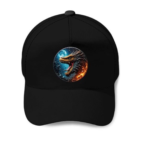 Dragon Coin Baseball Caps