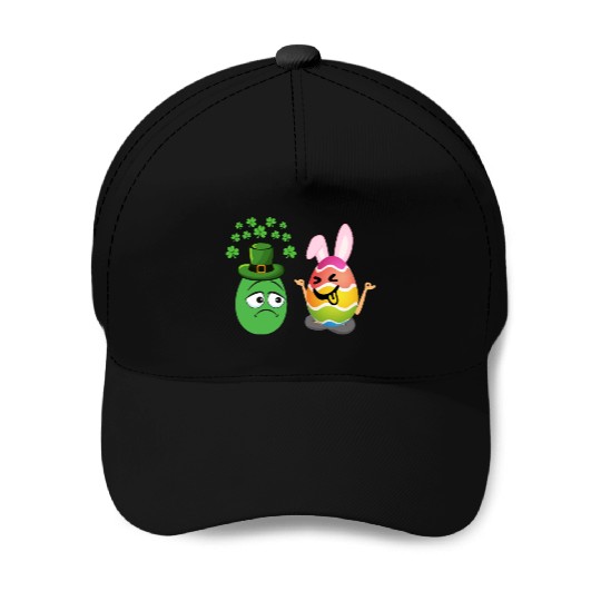 Easter Meets St. Patrick's A Festive Holiday Fusio Baseball Caps