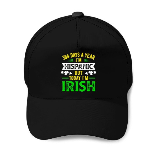 Irish Mexican Ireland and Mexico Hispanic irish Baseball Caps