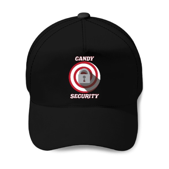 Candy Security Kids Parents Matching Birthday Baseball Caps