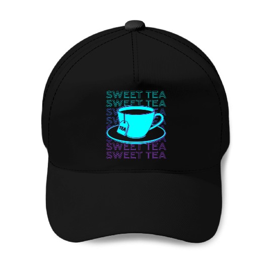 Sweet Tea Retro Baseball Caps