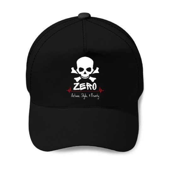 ZERO SKATEBOARD Baseball Caps