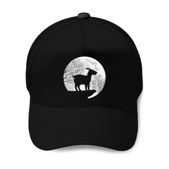 MOON GOAT DESIGN Baseball Caps