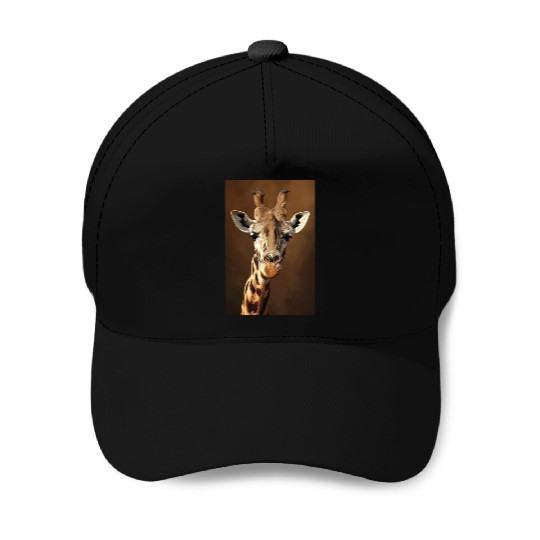 Giraffe Animal Nature Baseball Caps