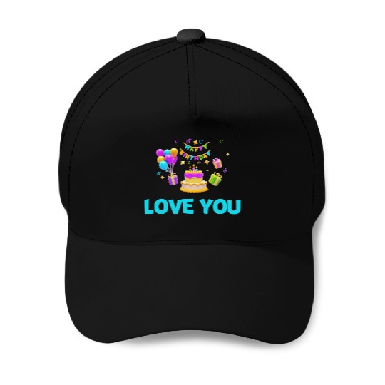 FAMILY - LOVE YOU Baseball Caps