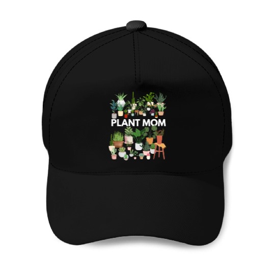 Plant Mom Baseball Caps