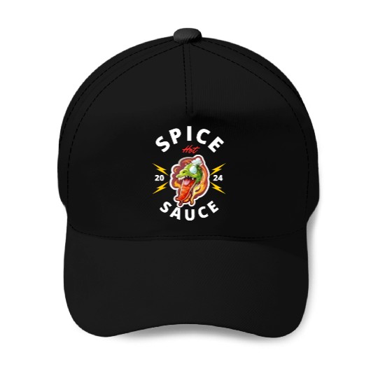 Hot Spice lover Sauce chili pepper Baseball Caps