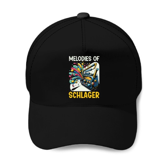 German Schlager Singer Germany Music Lover Baseball Caps