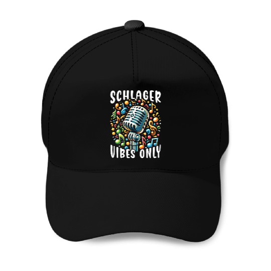German Schlager Singer Germany Music Lover Baseball Caps