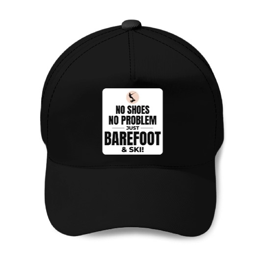 Barefoot Water Skiing Extreme Sports Barefooting Baseball Caps