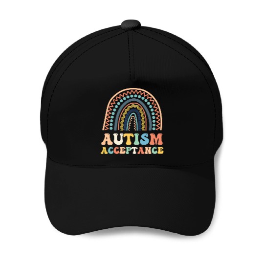 Acceptance Special Education Teacher Funny Baseball Caps