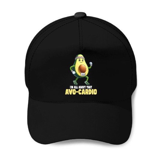 All About That Avo-Cardio Fun Run Baseball Caps