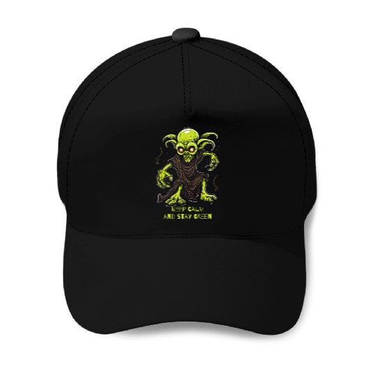 Keep Calm and Stay Green Goblin Baseball Caps