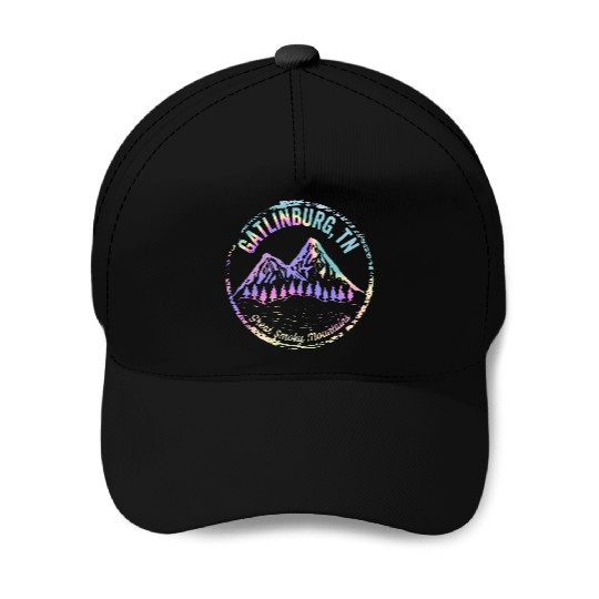 Gatlinburg Tennessee Great Smoky Mountain Souvenir Baseball Caps