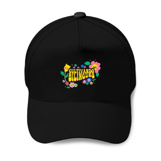 Cultivando Bilingües Spanish Teacher Baseball Caps